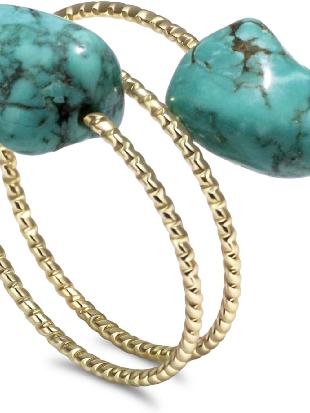 Turquoise Rings for Women, Adjustable Statement Ring Turquoise Jewelry for Women